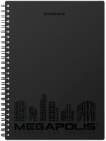 Тетрадь Erich Krause Megapolis / 50656 (80л, клетка) - 