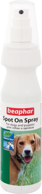 Спрей от блох Beaphar Spot on spray for dogs / 13793 (150мл)