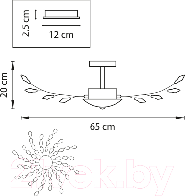 Люстра Lightstar Isabelle 791182