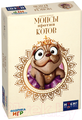 

Настольная игра Фабрика Игр, Мопсы против котов / 17024f