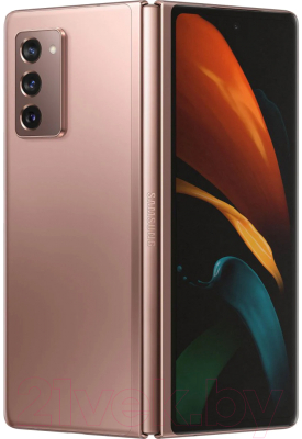 Смартфон Samsung Galaxy Z Fold2 / SM-F916BZNQSER (бронзовый)