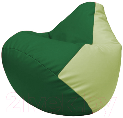 Бескаркасное кресло Flagman Груша Макси Г2.3-04010 (светло-салатовый/зеленый)