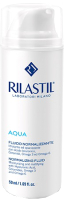 Флюид для лица Rilastil Aqua нормализующий с увлажняющим и матирующим действием (50мл) - 