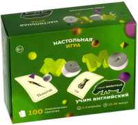 

Настольная игра Дубль, МЕМО Учим английский. Животные
