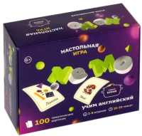 

Настольная игра, МЕМО Учим английский. Кухня