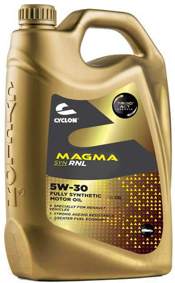 Моторное масло Cyclon Magma Syn RNL 5W30 / JM02507 (5л)