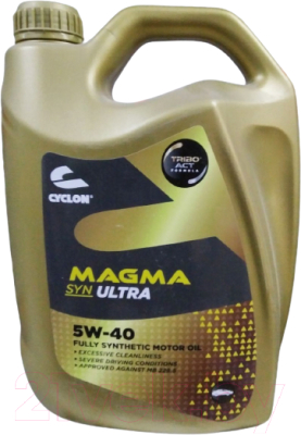 Моторное масло Cyclon Magma Syn Ultra 5W40 / JM04008 (4л)