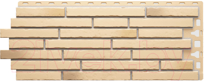 Фасадная панель Docke Klinker Каракумы (432x1103)