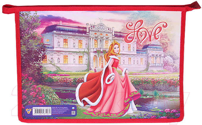 Папка для тетрадей No Brand Lovely Princess / ПМ-А4-029