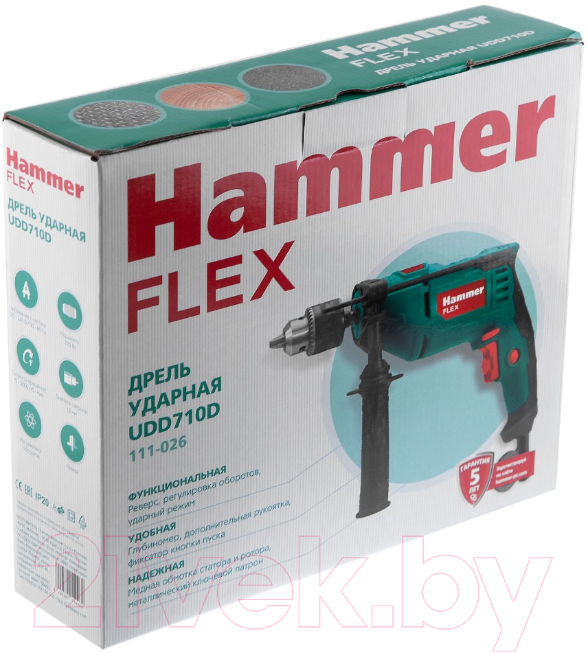 Дрель Hammer UDD710D