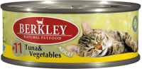 

Влажный корм для кошек Berkley, Tунец с овощами