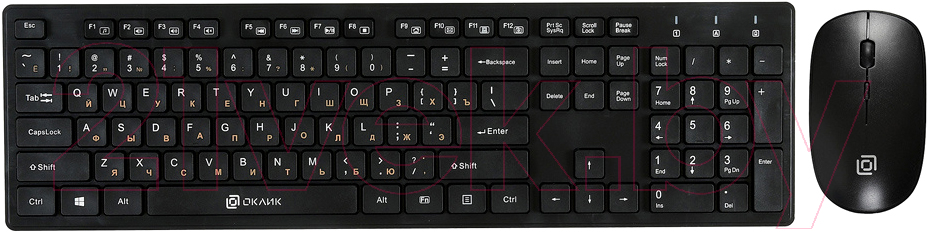 Клавиатура+мышь Oklick 240M