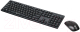 Миниатюра изображения товара Комплект клавиатура и мышь Оклик 240M (черный)