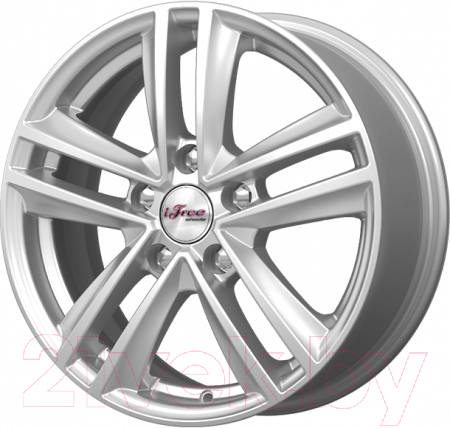 Литой диск iFree Катар 16x6.5" 5x114.3мм DIA 60.1мм ET 45мм Нео-классик