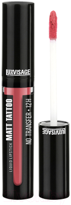 

Жидкая помада для губ LUXVISAGE, Matt Tattoo No Transfer 12H тон 106