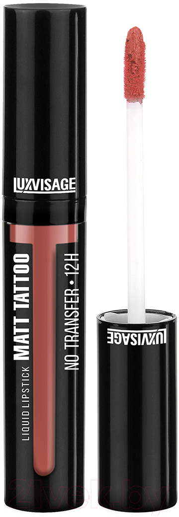 Жидкая помада для губ LUXVISAGE Matt Tattoo No Transfer 12H тон 116