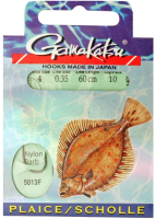 

Набор крючков рыболовных Gamakatsu, BKD-5013F Flatfish №4 035 / 140161-00400