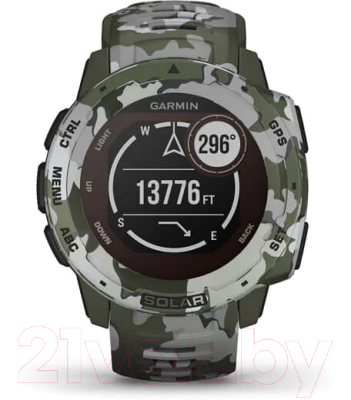 Умные часы Garmin Instinct Solar / 010-02293-06 (камуфляж)