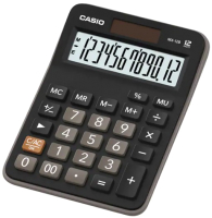 Калькулятор Casio MX-12B-W-EC (черный) - 