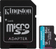 Карта памяти Kingston Canvas Go Plus microSDXC 64GB + SD адаптер (SDCG3/64GB) - 