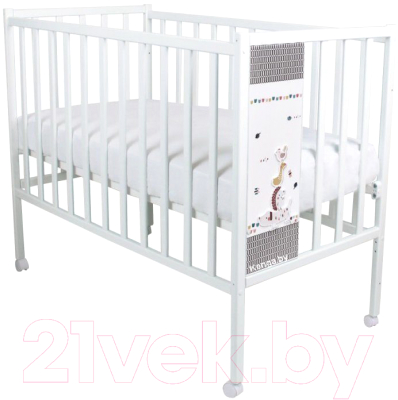 

Детская кроватка VDK, Белый, Magico Loft Friends