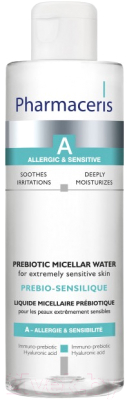 Мицеллярная вода Pharmaceris A Prebio-Sensilique с пребиотиком для чрезвычайно чувств. кожи (200мл)