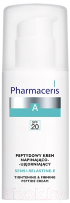 Крем для лица Pharmaceris A Sensi-Relastine-E подтягивающий и укрепляющий пептидный SPF20 (50мл)