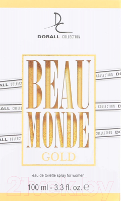 Туалетная вода Dorall Collection Beau Monde Gold for Women (100мл)