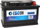 Автомобильный аккумулятор Edcon DC80760R (80 А/ч) - 