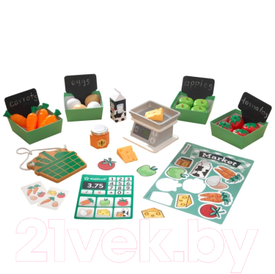 Набор игрушечных продуктов KidKraft Фермерский рынок / 53540-KE