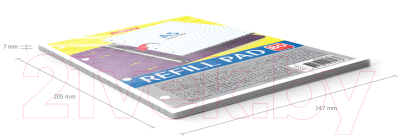 Изображение товара Сменный блок листов Erich Krause 20708 (80л, клетка)