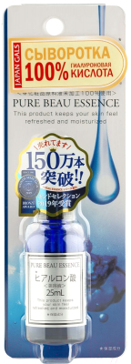 Сыворотка для лица Japan Gals Pure Beau Essence с гиалуроновой кислотой (25мл)