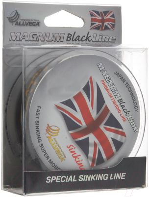 Леска монофильная Allvega Magnum Black 0.16мм 150м / LMB15016 (черный)