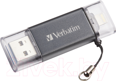 Usb flash накопитель Verbatim USB Flash 3.0/Lightning 32GB / 49300 (черный)