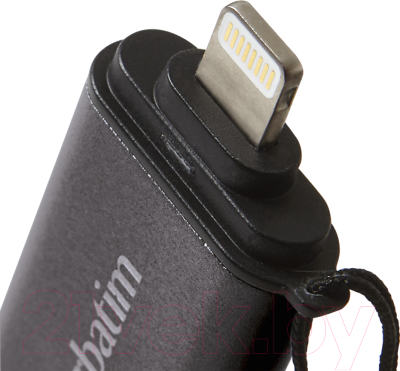 Usb flash накопитель Verbatim USB Flash 3.0/Lightning 32GB / 49300 (черный)