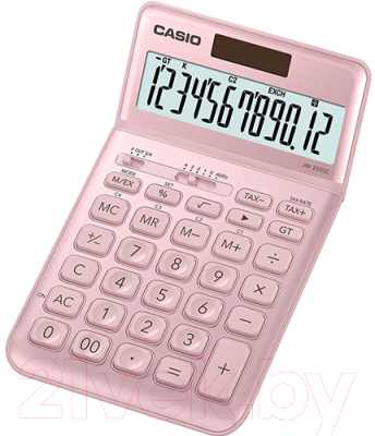 Калькулятор Casio JW-200SC-PK-S-EP (перламутровый/розовый)
