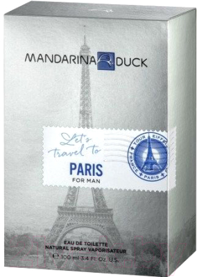 Туалетная вода Mandarina Duck Let's Travel To Paris For Man (100мл)