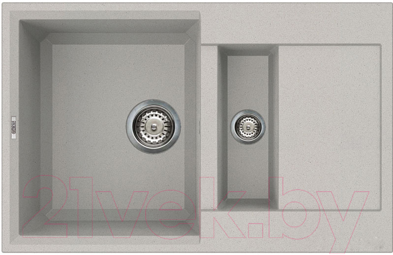 Мойка кухонная Elleci Easy 325 Aluminium M79 / LMY32579