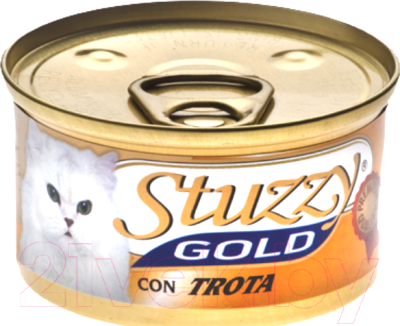 

Корм для кошек Stuzzy, Gold мусс с форелью