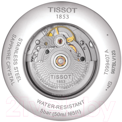 Часы наручные мужские Tissot T099.407.16.048.00