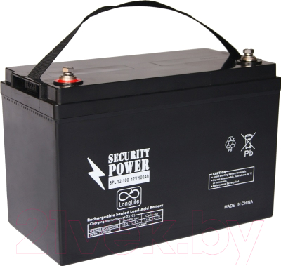 Батарея для ИБП Security Power SPL 12-100 (12V/100Ah)