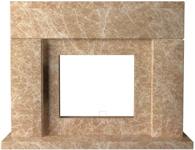 Портал для камина Glivi Родос 149x45x115.5 Emperador Light (светло-коричневый)