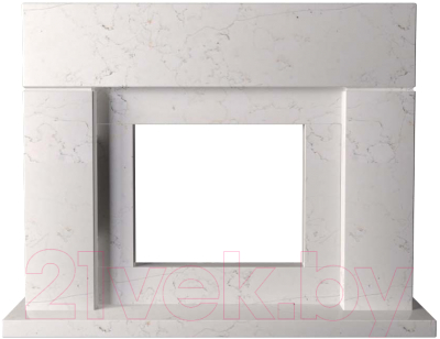 Портал для камина Glivi Родос 149x45x115.5 Biancone (белый)