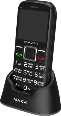 Мобильный телефон Maxvi B5 (черный)