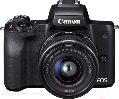Беззеркальный фотоаппарат Canon EOS M50 IS STM 15-45mm / 2680C060AA