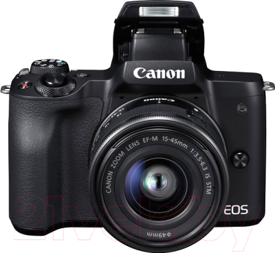 Беззеркальный фотоаппарат Canon EOS M50 IS STM 15-45mm / 2680C060AA