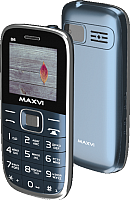 Мобильный телефон Maxvi B6 (маренго) - 
