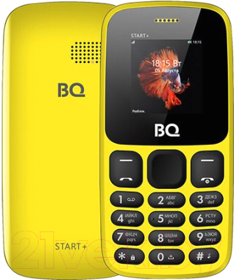 Мобильный телефон BQ Start+ BQ-1414 (желтый)