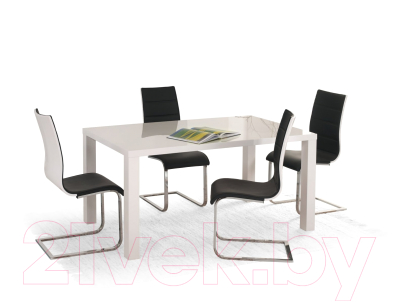 Обеденный стол Halmar Ronald 140-180x80 (белый)