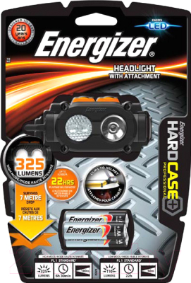 Фонарь Energizer HardCase HL Attach / E300642300